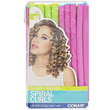 Conair Spiral Curlers Assorted Colors 18 Count
